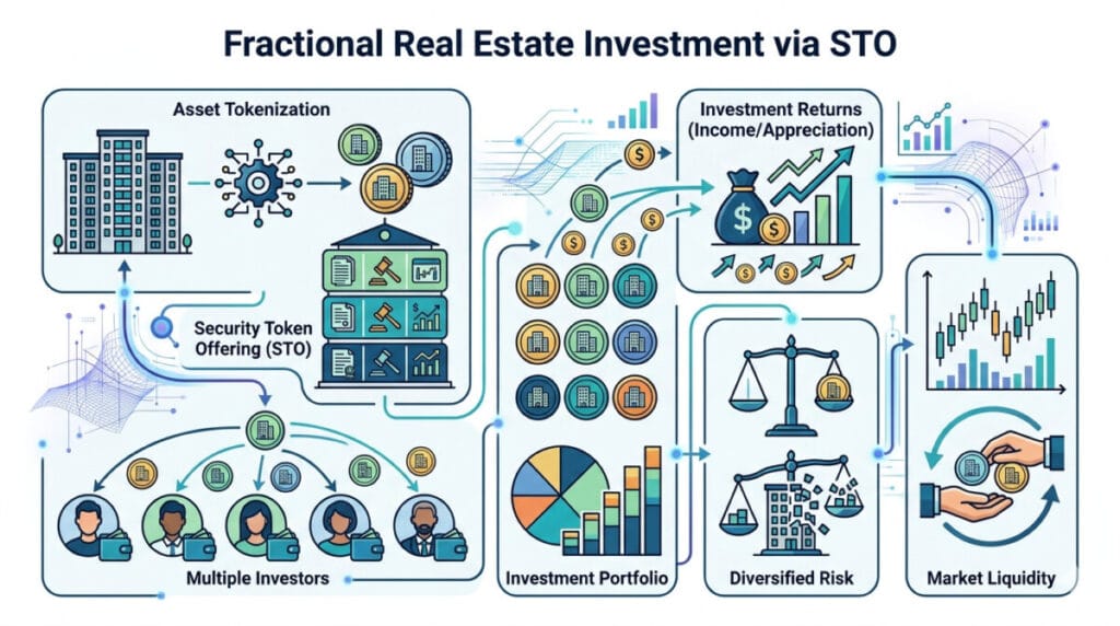 sto 투자 다이어그램