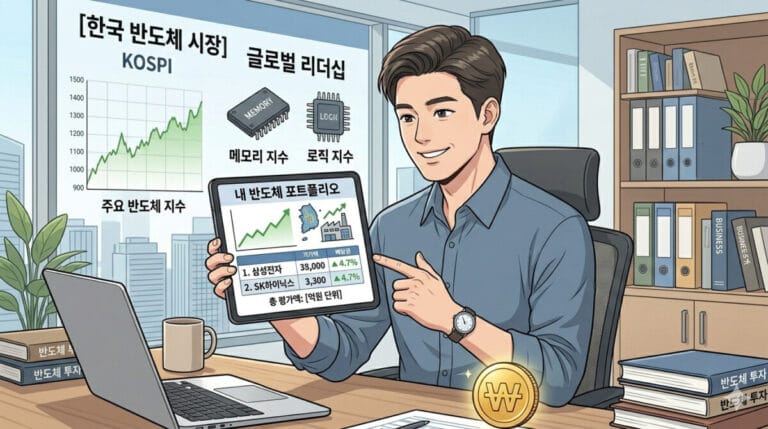 반도체 ETF 한국 투자자의 모습