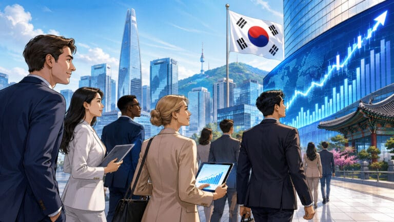 코리아 디스카운트 원인이 해소되자 한국 주식시장으로 돌려드는 외국투자자들