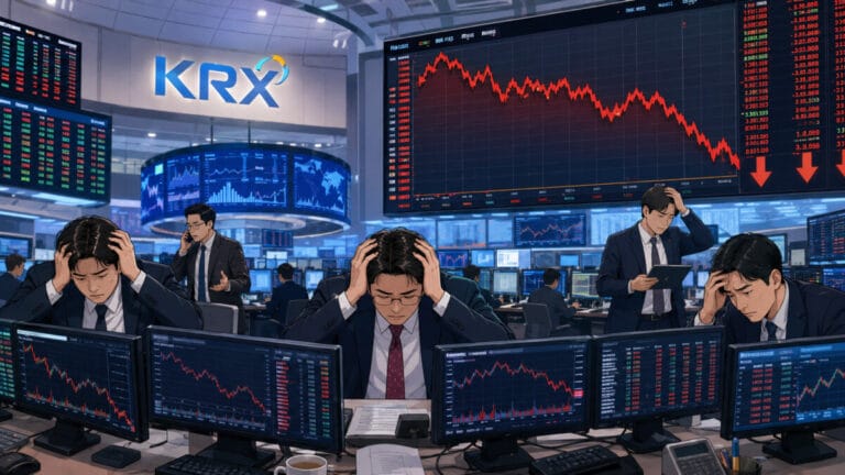 코스피 급락 원인 레버리지 ETF 때문에 투자 전문가들이 머리를 쥐어짜며 힘들어하고 있다