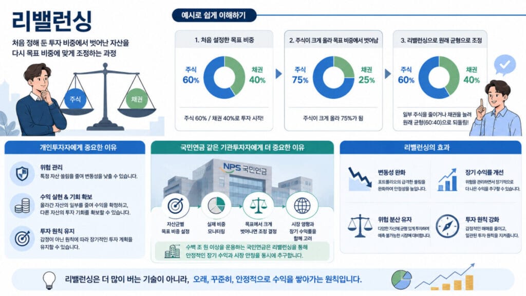 리밸런싱 뜻 인포그래픽